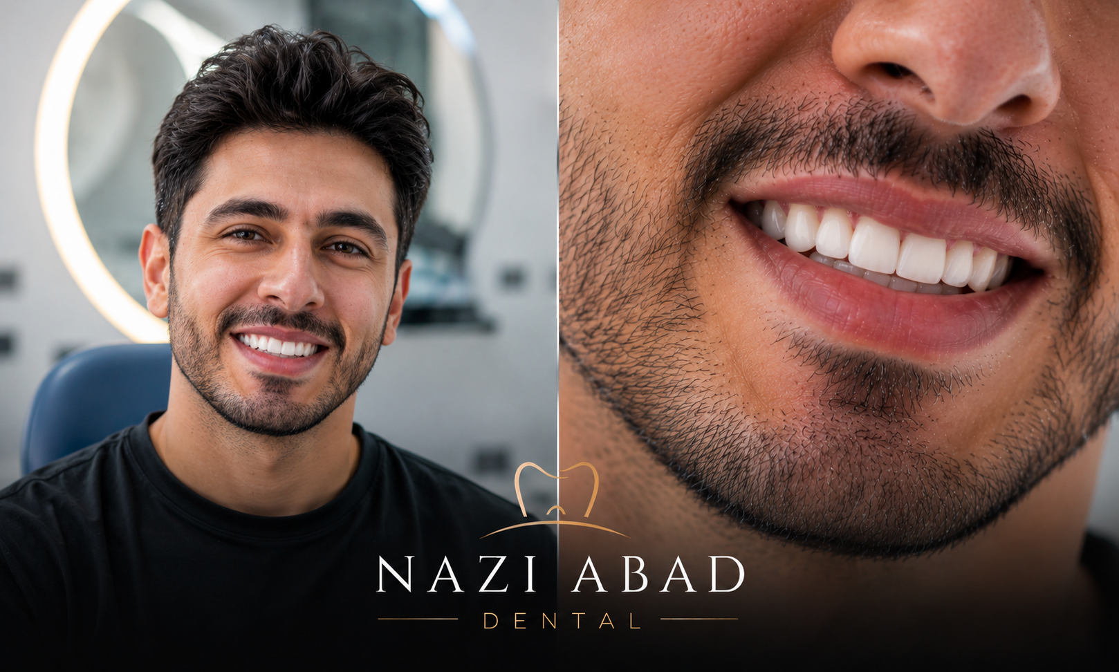 نمونه کار لمینت دندان در تهران - طرح لبخند زیبا